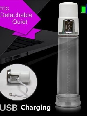 USB Rechargeable Electric Penis Enlarger Ejaculation Pump