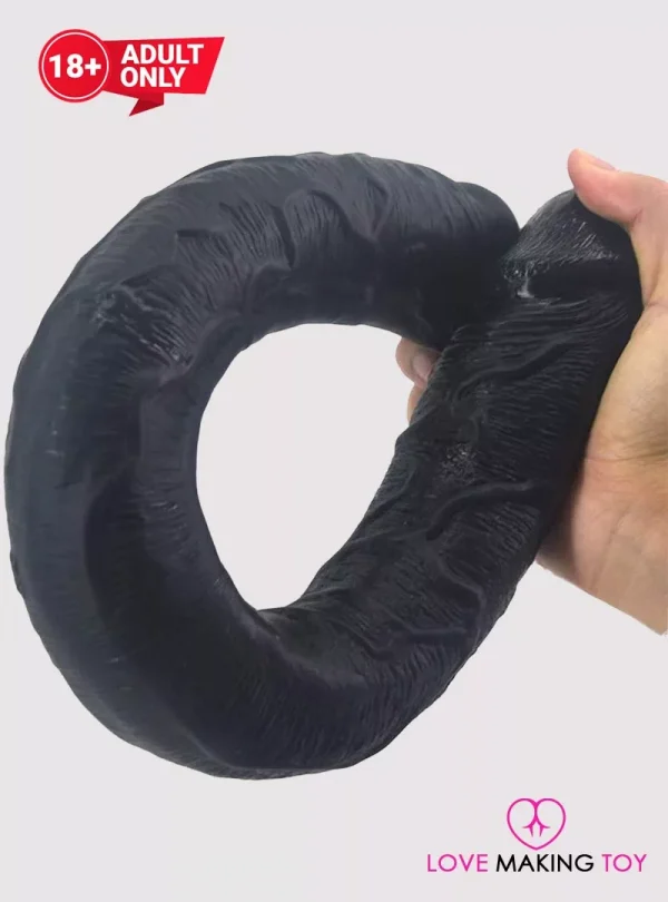 Big Fat Black Double Dong Dildo Toy| Realistic Dildo For Women