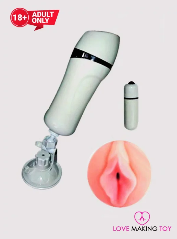 Hands-Free Flashlight Sex Toy With Most Realistic Fleshlight Sleeve & Vibration