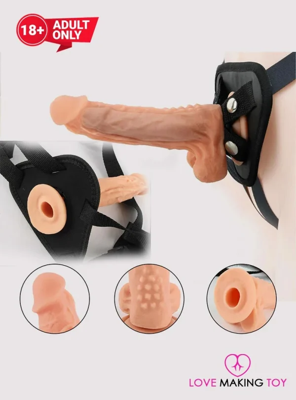 Mars Realistic Hollow Strap On Dildo | Sex Toys For Men