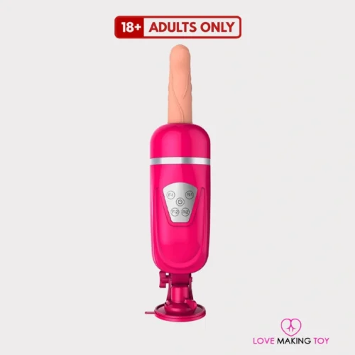 5-Speed Thrusting & Vibrating Sex Machine with Strong Suction Cup
