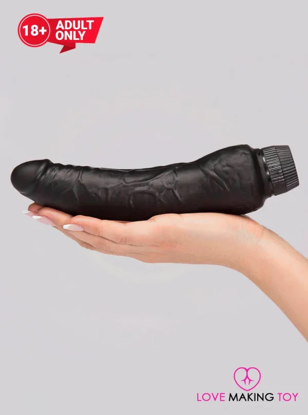 Bad Boy Wireless Black Dildo For Women With Vibration | Order Dildo Online