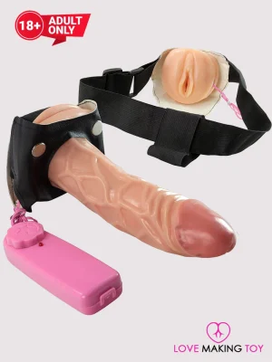 Strapon Dildo With Attached Vagina