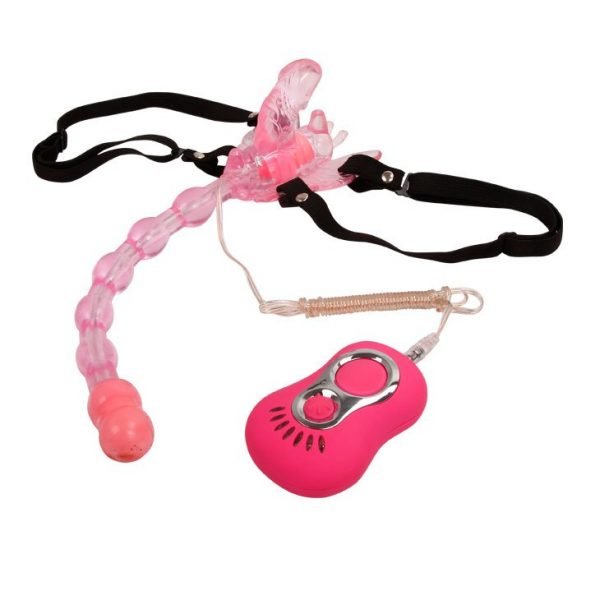 Wearable Butterfly Whip Anal Vagina Simulator