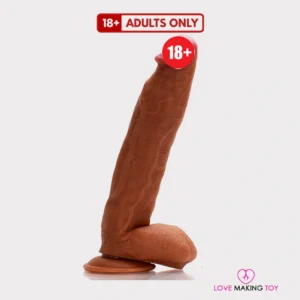 Big Realistic Female Dildo with Suction – Huge Lifelike Dildo for Women