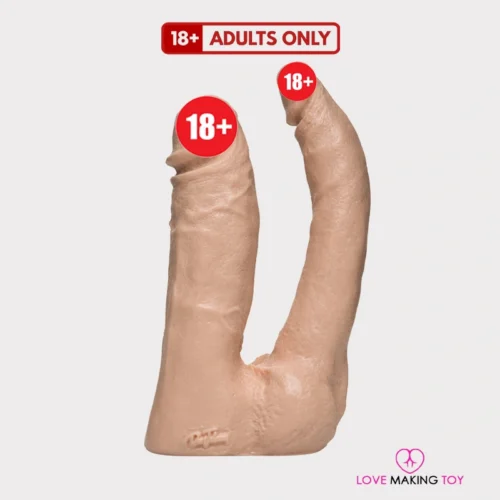 doc johnson double penetration dildo dual action double penetration toy