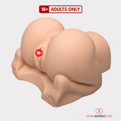 Doggie Style Debbie realistic silicone ass and vagina toy for men