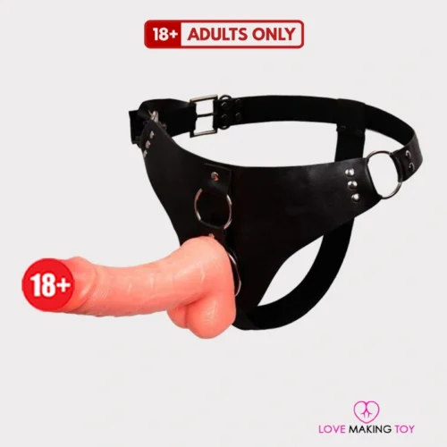 Lesbian strapon dildo for women – 7.8 inch Mr. Limpy Whopper edition