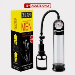 Penis Pump Machine – Vacuum Device with Pressure Gauge Penis pump machine with pressure meter gauge vacuum device for men