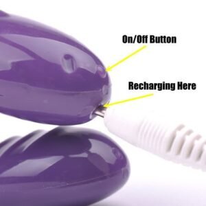 USB Rechargeable Silicone Vibrator for Couples GSV-011