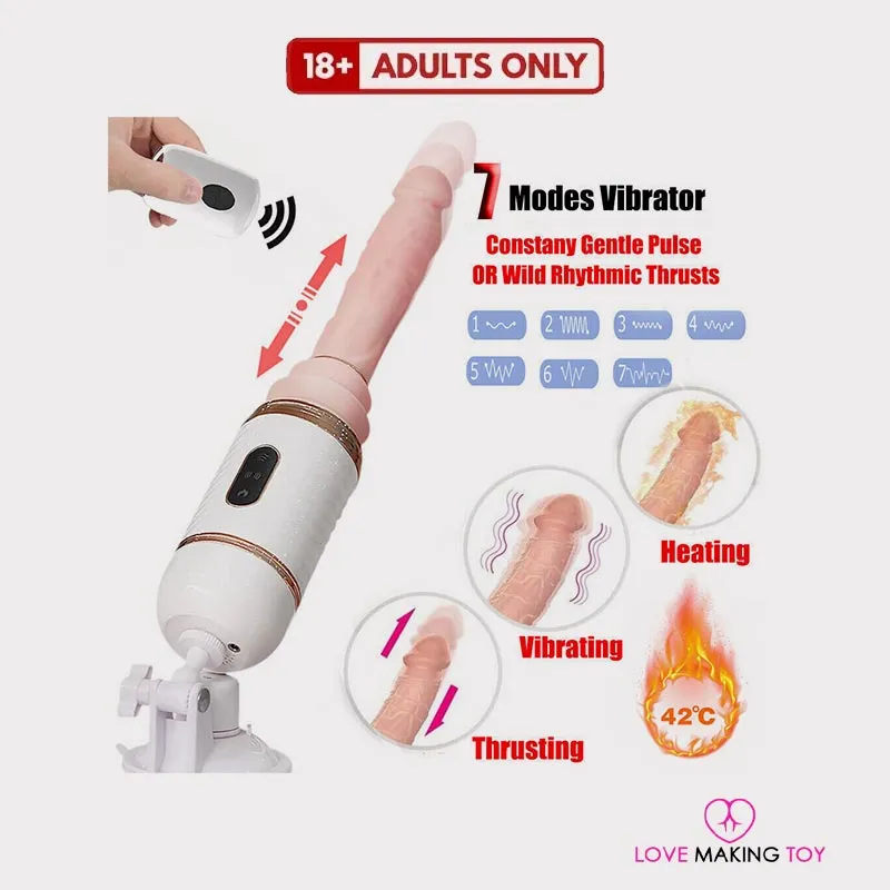 Cyclone Fire Remote Control Automatic Dildo Machine – Premium thrusting dildo machine for intense pleasure