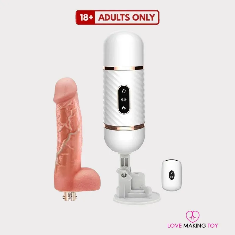 Cyclone Fire dildo sex machine with remote control functionality – powerful sex guns and thrusting dildo machine