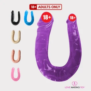 Double sided dildo – flexible double ended dildo for couples and solo play