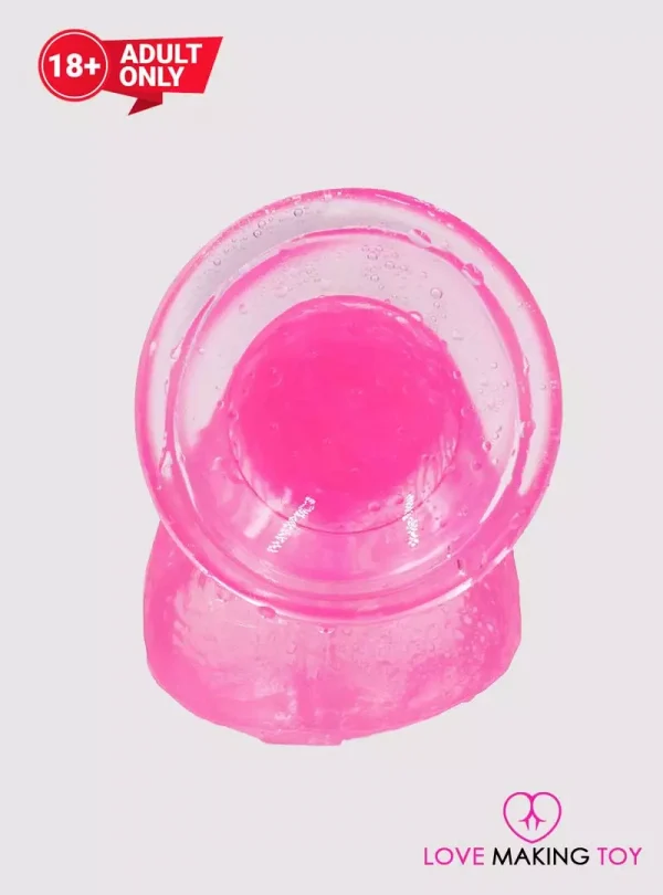 8 Inch Pink Jelly Dildo For Women | Premium Dildo For Sale