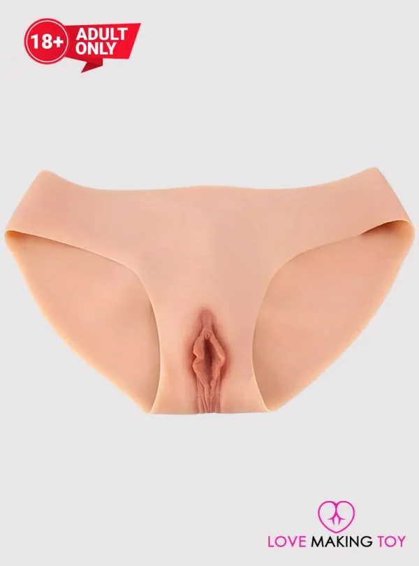 Fake Pussy Vagina Silicone Panty For LGBTQ (For Crossdresser, Transgender, Gay, Bi-Sexual, Ladyboy)