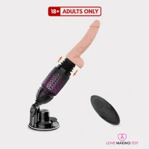 7-Mode Thrusting Automatic Sex Machine with Realistic Vibrating Dildo