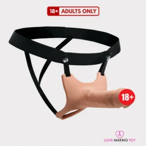 Premium quality hollow strap on dildo for men – realistic extension toy
