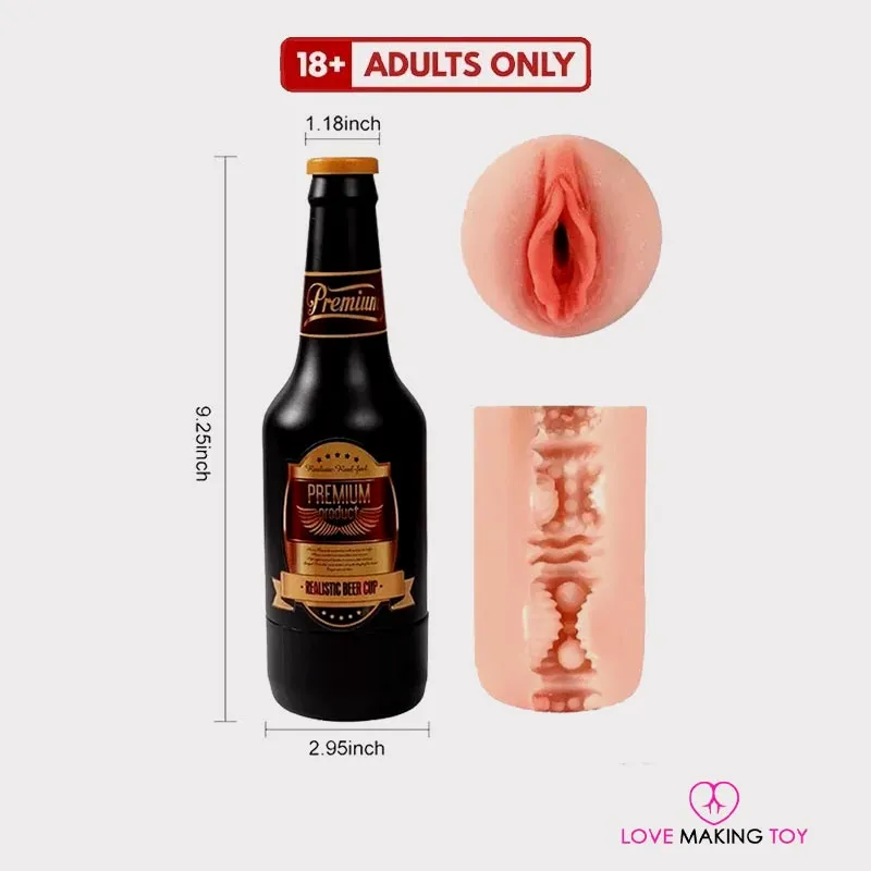 Beer Bottle Flashlight Masturbator – masturbation toys India – best masturbation toys for men