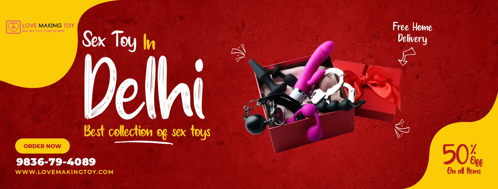 Private & Discreet Sex Toys in Delhi – Fast Delivery