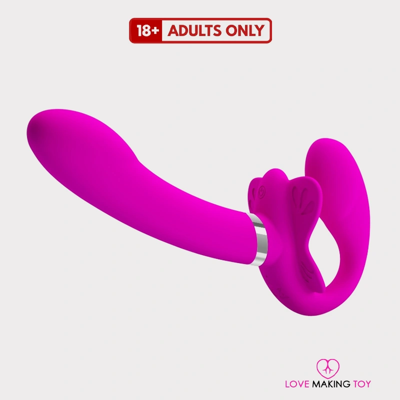 Lesbian Strapless Dildo – Double Ended G-Spot & Anal Toy Lesbian strapless dildo double ended G-spot and anal strap on toy