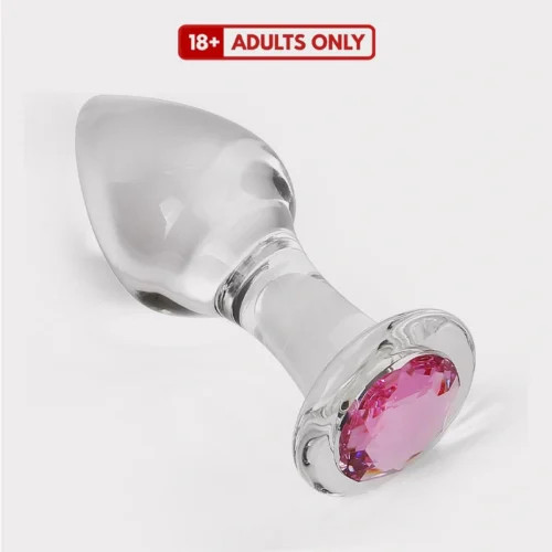 Glass Anal Butt Plug | Body-Safe Glass Toy Glass Anal Butt Plug – Smooth Body-Safe Glass Design
